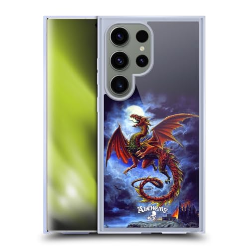 Coque Gel Samsung Galaxy S24 Ultra MagSafe Alchemy Gothic Dragon Head Case Designs