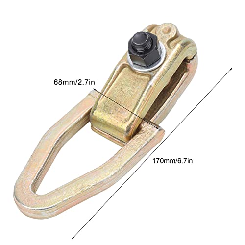 Herramienta de reparación de automóviles tipo mini abrazadera portátil de 170mm 5