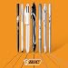 BIC Silver Line - Set 1 cuaderno/3 bolígrafos/1 bolígrafo de gel/1 roller/1...
