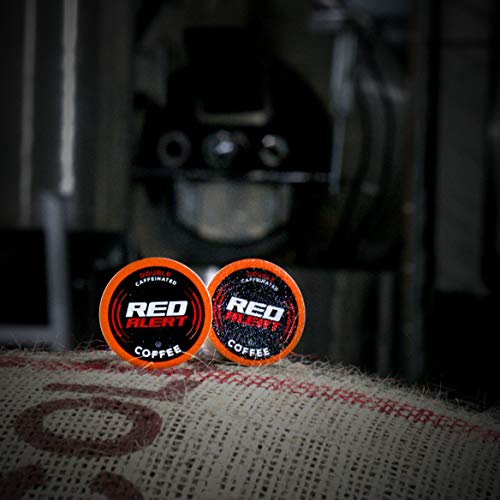 Red Alert Coffee Extra Strong Coffee Pods (Recyclable) Compatible With 2.0 Keurig K Cup Brewers, Caffeine, 40 Count (Pack Of 1) #TOP6