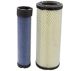 Mytee Products Engine Air Filter Kit, Inner & Outer Compatible with John Deere Z840A, 647A, 657A,