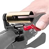 【Volumen: >75DB】Mit >75DB (Internationaler Standard) kann die Klingel in den Lautverkehr auch klar hören.