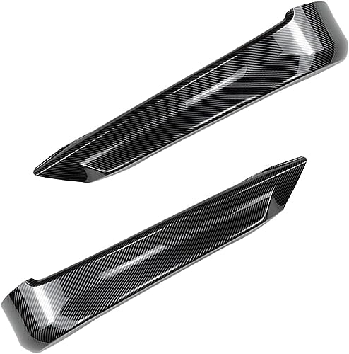  TEDE Auto Spoiler Frontali per BMW 3 Ser E90 E91 320i 330i 2005-2008,Paraurti Anteriore Spoiler Lip Auto Body Kit Spoiler Canard Protector,A/Carbon Fiber Look