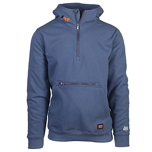 Timberland PRO Men's Honcho HD Pullover Hooded Sweatshirt, Vintage Indigo, Extra Large