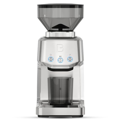 CASABREWS Tornado Basic Conical Burr Coffee Grinder with 35 Grind Settings | Electric Coffee Bean Grinder for Home Use, Compact Espresso Coffee Grinder, Stainless Steel