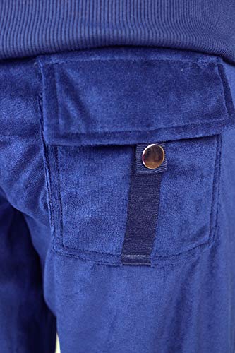 Image of Velour Tracksuit Womens 2 Pieces Joggers Outfits Jogging Sweatsuits Set Soft Sports Sweat Suits Pants