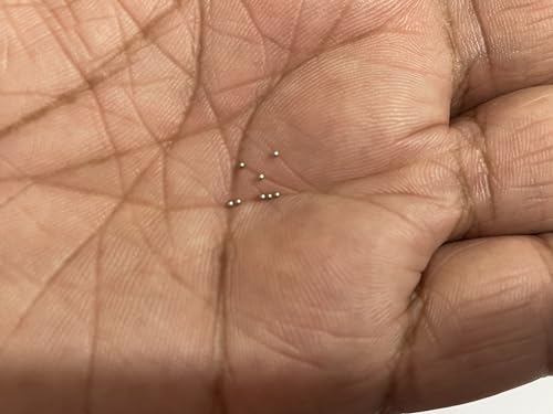 Image of OMX 100 Pieces of Steel Iron Bearing Balls (1MM)