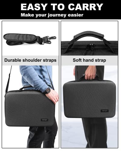 Glamgen Carrying Case For Ps5 Ps5 Case Travel Bag Travel Case For Playstation 5 Consoleps5 Games Gaming Headset Console Dock And Accessory Organizer #TOP5