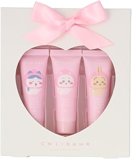 ちいかわ ハンドクリーム3本セット 1本 15g ちいかわ ハチワレ うさぎ 3種のうるおい 保湿 成分配合 ハンドクリーム shobido 粧美堂 CW46484