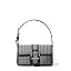 Silver-tone Hardware/Mk Signature/Black