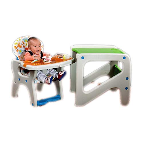 Cadeirão 2 em 1 Vira-Mesinha e Alimentação Star Baby Verde