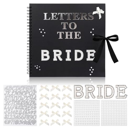 12 x 12 Inch Letters to The Bride Scrapbook Wedding