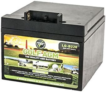 LEOCH – LG-B220 TBAR (28AH T-BAR & STRAP) - DEEP CYCLE GOLF BATTERY
