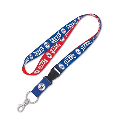 Tour de cou Philadelphie 76ers détachable pour ne plus perdre ses clés