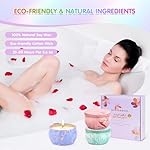 Bath Bombs for Women Gift Set - Bath Sets for Women Gift - 5 Large Bath Bomb Set with 4 Shower Steamers & 3 Candles - Birthday/Thanksgiving/Mother's Day Gifts - Image 5