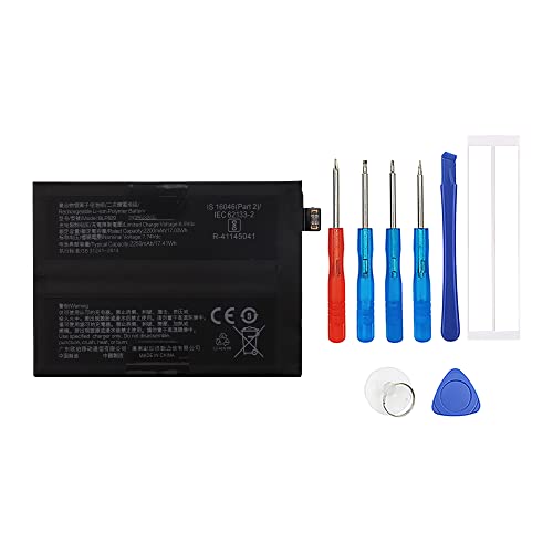 SWARK New Rechargeable Battery BLP829 Compatible with OnePlus 9 1+9 LE2110 LE2113 LE2115 LE2117 with Tools-for China and India Version,Connector on the Right