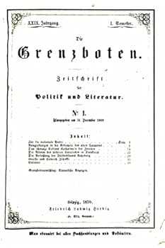 Paperback Die Grenzboten 1870 [German] Book