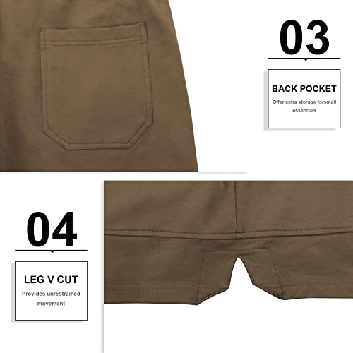 Image of PIDOGYM Men's 5 inch Gym Workout Shorts,Fitted Jogging Short Pants for Bodybuilding Running Training with Zipper Pockets