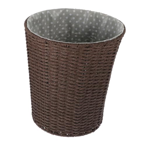 Poubelle tressée en rotin multifonctionnelle pour embellir votre cuisine