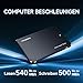 fanxiang S101 480GB SATA III 2,5-Zoll SSD Interne Festplatte, 540MB/s Lesen, 500MB/s Schreiben, SLC-Cache & 3D TLC NAND, für Laptops, Desktop-PCs und Spielkonsolen, Schwarz