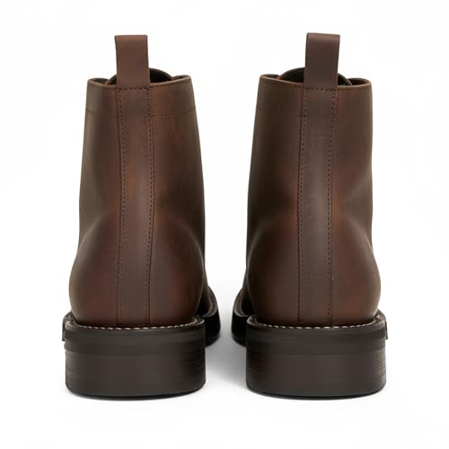 Image of Denali Men's Boot - Premium Full-Grain Leather Ankle Boot with Studded Outsole & Glove-Lined Interior