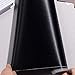 Self Adhesive Vinyl Black Brushed Metal Stainless Steel Look Contact Paper Wallpaper for Refrigerator Dishwasher Stove Oven Doors Appliances Kitchen Countertop Cabinets Furniture 15.7x117 Inches
