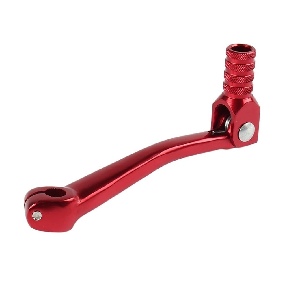 Xwdmcz Red Motorcycles Shift Pedal Motorcycle Accessories Folding Gear Shift Lever For Kayo For Bo&Suer 110/125/140/150/160/250Cc Bike Pit Bikes Gear Lever