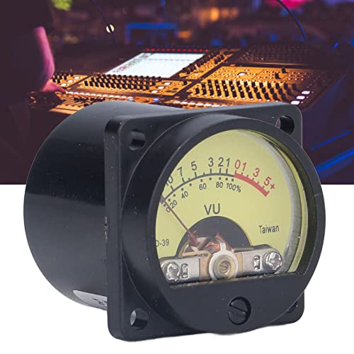 Medidor VU antivibración para piezas de consola de mezcla y altavoces domésticos compactos 7