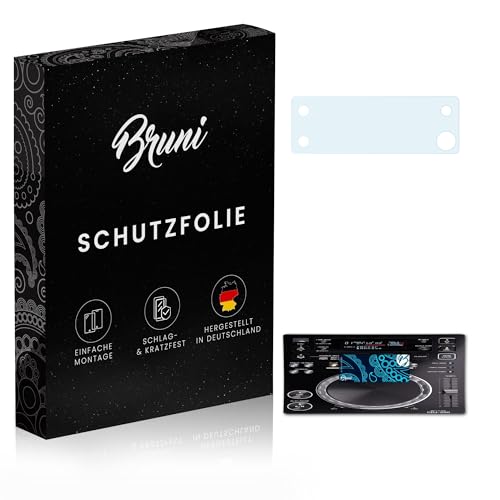 Bruni Screen Protector compatible with Pioneer CDJ-350 Protector Film, crystal clear Protective Film (2X)