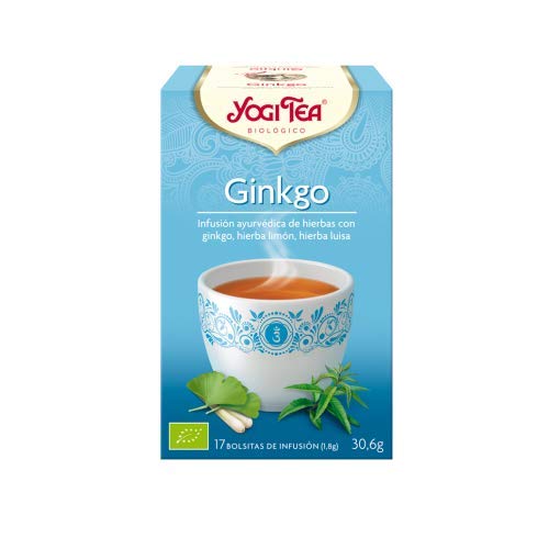 Yogi Tea Infusión De Hierbas Ginkgo - 17 Bolsitas - [Confezione Da 3]