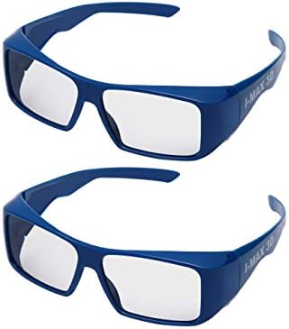 Handsun Super Clear IMAX 3D Glasses for 3D IMAX Movie,Cinema and Theater (Blue)