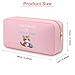 Heigebi Cat Themed Gifts for Girl Cat Oxford Cloth Makeup Bag for Women Friends Cat Lover Zipper Cosmetic Pouch for Teens Daughter Sister Bestie Double Side Printed Toiletry Bag