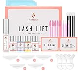 ✅ LARGA DURACIÓN: un lash lift puede ser utilizado para 12-13 personas o hasta 15 veces, le ahorra dinero y tiempo, el diseño del mini paquete se puede almacenar fácilmente, y se proporcionan instrucciones detalladas para guiarle a través de todo el proceso