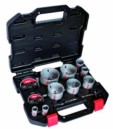 Coffret trepan bimetal ERKO - 11 pieces