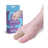 ✔ CON GROSOR EXTRA DE GEL: MAYOR AMORTIGUACIÓN. El producto cuenta con un grosor extra de gel de alta calidad que ayuda a la amortiguación entre tus dedos y el zapato en cada paso siendo más cómodo. Este gel está enriquecido con aceite mineral que hidrata la piel y facilita la desaparición de durezas y roces.