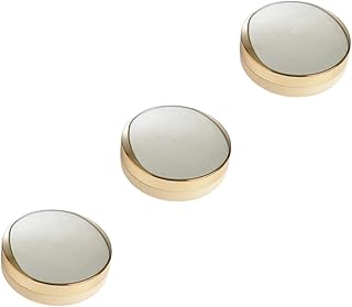 فوميز. 3 قطع من حاويات مسحوق المكياج، حاويات مستحضرات التجميل، حاويات مستحضرات التجميل، حاويات كريم، حامل بودرة المكياج، حاوية مستحضرات التجميل، اكسسوارات المكياج، صندوق اسفنجي، متعدد الألوان