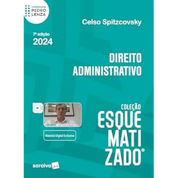 Capa do livro Direito Administrativo Esquematizado - 7ª edição 2024
