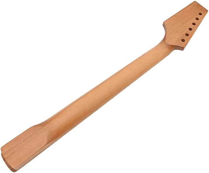 Guitar Neck Roasted Maple Rosewood Fingerboard,Half Paddle Headstock 22 Frets,9.5" Electric Guitar Neck (GS70)