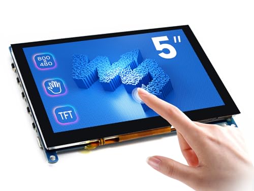 When works with Raspberry Pi, supports Raspbian/Ubuntu/Kali/Retropie/WIN10 IOT, driver free; When work as a computer monitor, supports Windows 10/8.1/8/7, five-points touch, and driver free