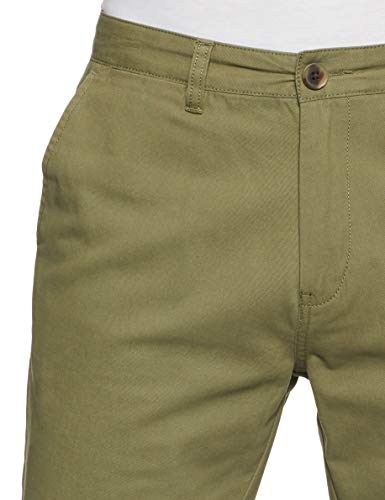 Image of Amazon Brand - Inkast Denim Co. Men's Regular Fit Cotton Woven Shorts (INKSH-TO-001 Lt. Olive 32)