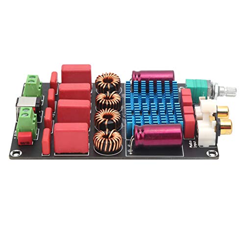 Jauarta Digital Power Amp Board, Dual Chip TPA3116 2x100W Amplifier Module for Speaker DIY with 1% Chip Resistance, 1.6mm PCB, 680uF Capacitor