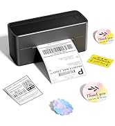 Shipping Label Printer Bluetooth, 4x6 Thermal Printer for Small Business, Thermal Label Printer, ...