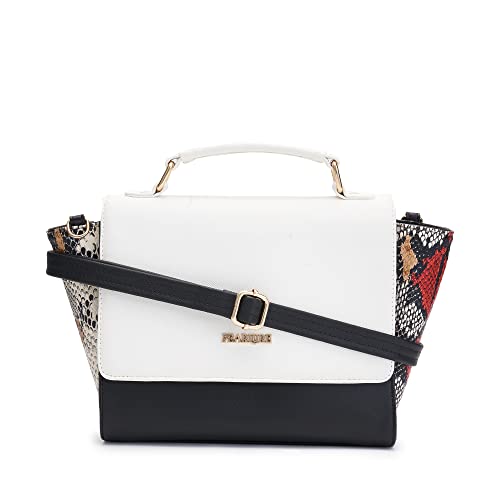 Image of Julia Sling Bag for Women, Stylish Handbag Sling Bag Italian Vegan Leather Bag with Detachable Sling Strap Sling Bag for College and Office
