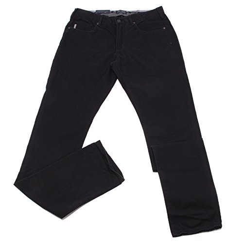 2303W Pantalone Uomo Armani Jeans Blue Cotton Trouser Men [30]