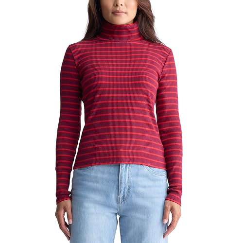 Image of Buffalo David Bitton Women's Mavra Ls Ribbed Turtleneck