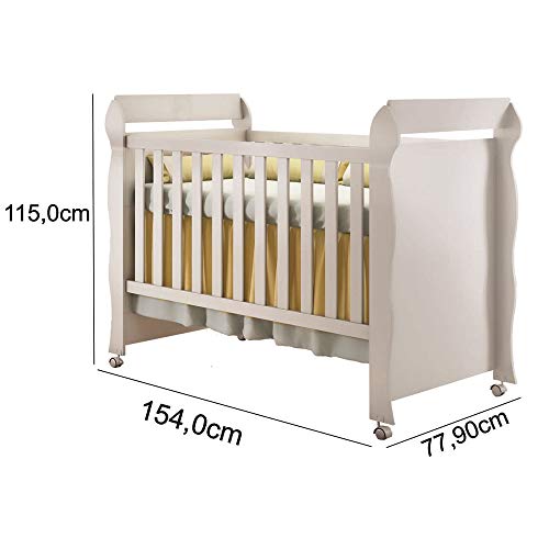 Berço Minicama Mirelle Branco