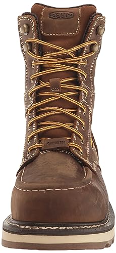 KEEN Utility mens Cincinnati 8” Composite Toe Waterproof 90 Degree Heel Heavy Duty Work Boots2