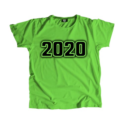 T-Shirt 2020 Year pour homme et femme coupe unisex en coton