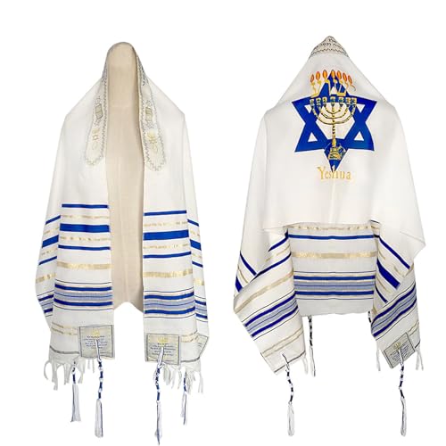 Tallit Prayer Shawl with Bag, Soft Fabric 70