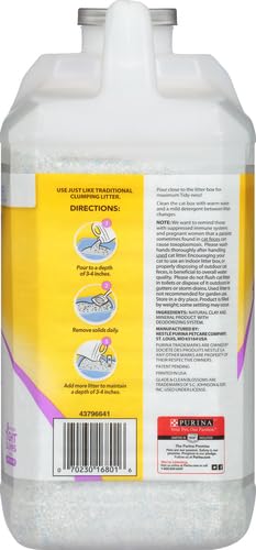 Tidy Cats Clumping Litter for Multiple Cats, LightWeight, Glade Clean Blossoms Scented, 8.5 Lb - Thumbnail 6